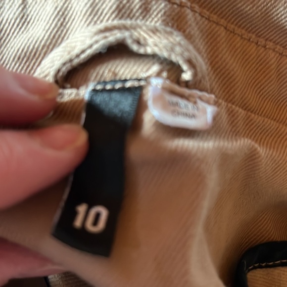 H & M Divided Double Breasted Jacket Camel Size 10 - Picture 15 of 15